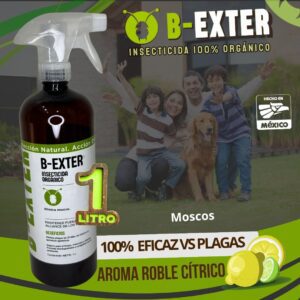 B-EXTER® Insecticida Orgánico Líquido 1Lt - Moscos
